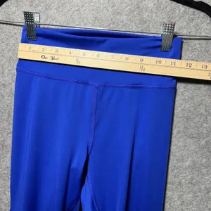 Adidas AEROREADY Royal Blue High Waisted Training Leggings Small thumbnail 2