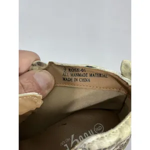 Womans Rouge Rose Snake Print Size 9 Hidden Wedge Sneaker Booties thumbnail 7