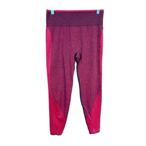 Victoria's Secret PINK high-waist seamless leggings red Sz M NWT thumbnail 2