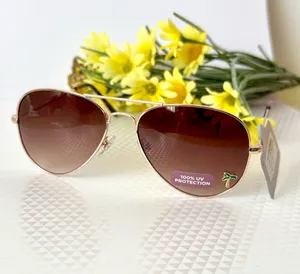 Aviator Sunglasses Gold thumbnail 1