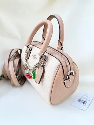 coach Mini Rowan Crossbody Bag In Blocked Signature Leather cy744 thumbnail 2