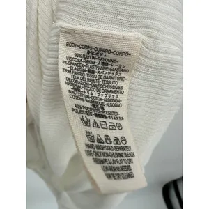 We the Free‎ White Golden Gate Tee Ribbed Women Sz S Oversized Boho Casual thumbnail 8