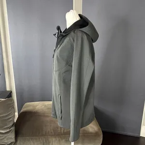 Women’s Dark Gray Ski Jacket with Hood Slim Fit Size M thumbnail 3