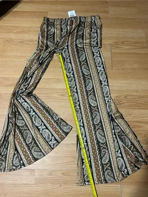 Fit & flare boutique boho western paisley vibes brown neutral tones ladies XL thumbnail 10