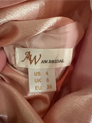 Sleeveless Pink Satin Maxi Dress with V-Neck thumbnail 4