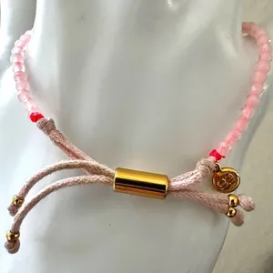 Gorjana Love Rose Quartz Power Gemstone Bracelet thumbnail 4