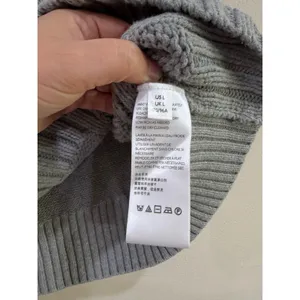 Urban Outfitters Preppy Grey Cable Knit V-Neck Sweater Vest Large Sleeveless L thumbnail 4