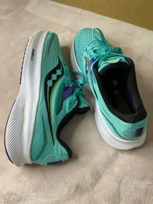 Saucony Ride 15 Women's Teal Running Shoes - Ride/Performance size 8 thumbnail 5