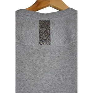 Nike Sportswear Tech‎ Fleece Crewneck Sweatshirt Heather Grey Women's Medium thumbnail 5