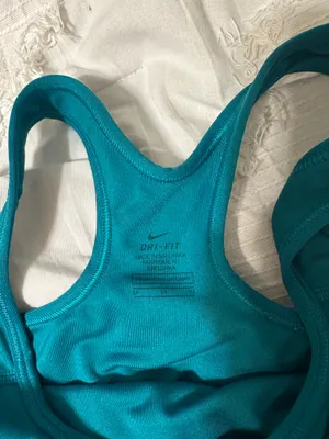 Teal Nike Dri-Fit Sports Bra Women’s thumbnail 2