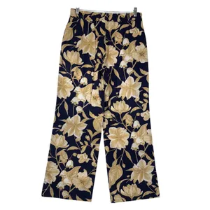 Joie Floral Linen Set Sleeveless Top and Wide Leg‎ Pants Relax Vaca Luxe Size M thumbnail 13