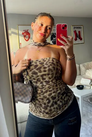 Cheetah ZARA Top thumbnail 1