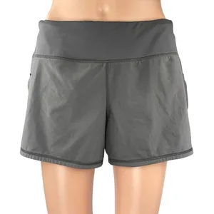 Athleta Women's Gray Mid Rise Activewear Fitness Workout Running Shorts Size S thumbnail 1