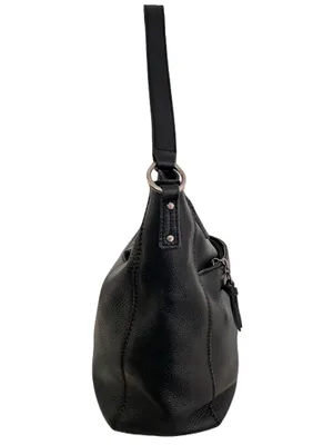 The Sak Black Leather ‘Lucia’ Hobo Shoulder Bag thumbnail 4