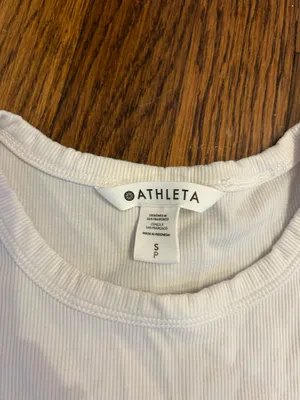 White Athleta Top thumbnail 2