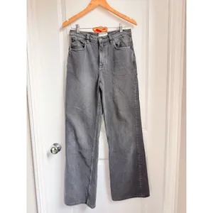 We The Free Tinsley Baggy Mid-Rise Straight Leg‎ Jeans Blow Out Black 27" thumbnail 4