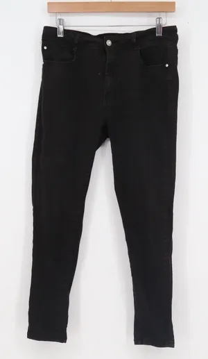 Garage Womens Black Skinny Jeans High Rise Stretch Denim Size 8 Slim Fit Pants thumbnail 1