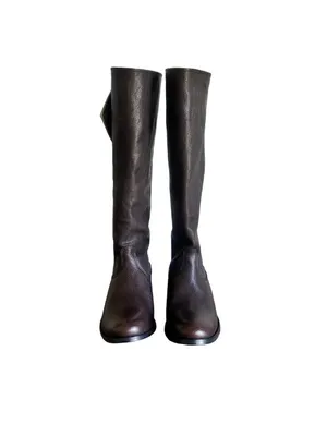 Frye NEW Women's Melissa Button Back Zip Dark Brown Boot Size 6 SKU#241281 thumbnail 3