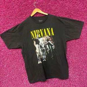 Nirvana Grunge Live Rock Tshirt size Large thumbnail 3