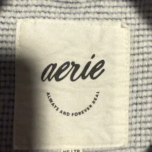 Aerie Light Gray Women's Crew Neck Sweater thumbnail 3