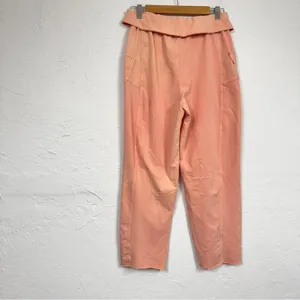 Daily Practice Coral Pink Wide Leg Casual Sweatpants Womens XS Cropped Gorpcore thumbnail 8