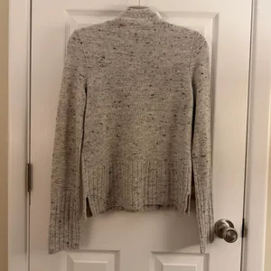 Madewell Gray Smoke Wool Donegal Inland Turtleneck Sweater XS thumbnail 4