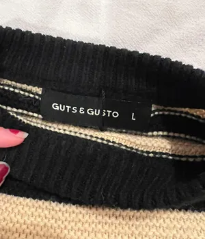 Guts And Gusto Striped Sweater thumbnail 2