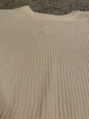 Cotton On White Crop Top Sweater thumbnail 6