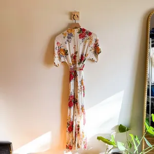 Reformation Winslow V Neck Floral V Neck Maxi Dress Size XS thumbnail 6