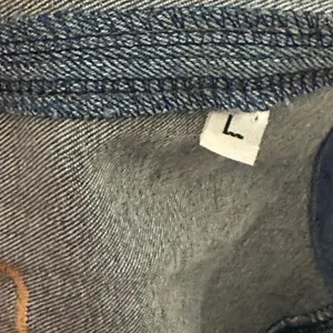 Gold‎ Wing Denim Vest Blue Size L thumbnail 5