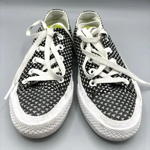 Converse with Lunaron Black White Low Top Women's Sneakers‎ 6 thumbnail 2