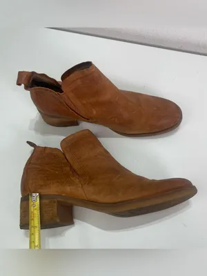 Korks Tasha Ankle Leather Boots Women's 10 M Tan Boho Coastal Cowgirl thumbnail 7
