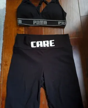 Running outfit size medium, fashionnova shorts and puma work out top thumbnail 1