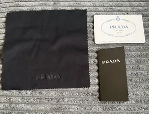 Prada Lot Of 3: Authenticity card. Product Info booklet Branded Sunglasses cloth thumbnail 1