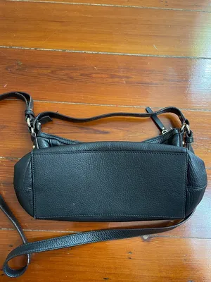 Kate Spade New York Black Pebbled Leather Crossbody Shoulder Bag Classic 🧡🎀 thumbnail 7