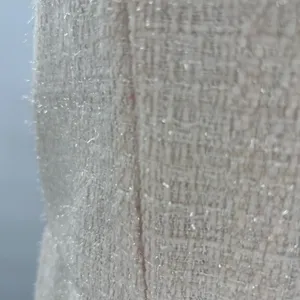 Nadine Merabi Penelope tweed jeweled dress pearl accent‎ neckline thumbnail 13