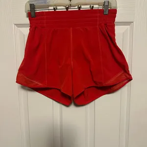 lululemon athletica Women's Athletic Shorts - Bold Red thumbnail 3