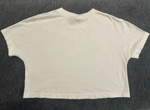 Nike Cropped Double Swoosh T-Shirt thumbnail 4