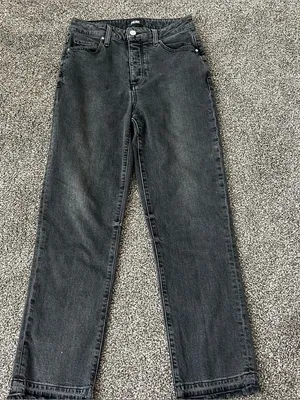 PAIGE Sarah Straight Ankle Raw Hem Jeans thumbnail 5