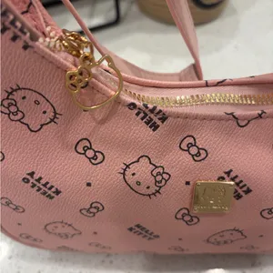 Hello Kitty Pink Shoulder Bag Gold Accessories NEW thumbnail 6