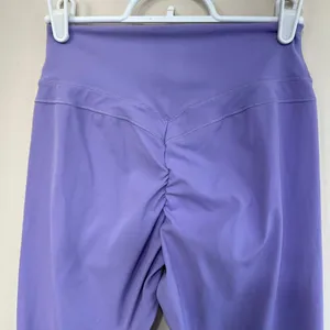 Gymshark Whitney Simmons Wildflower Purple Leggings Medium High Rise thumbnail 6