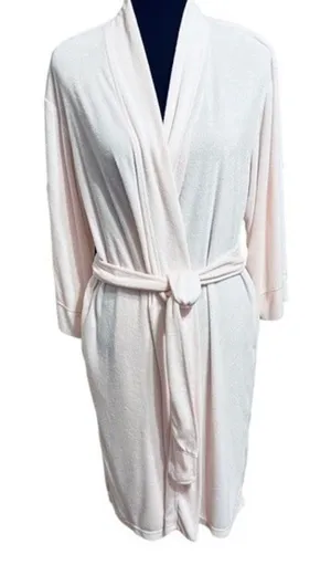 Natori Light Pink Lightweight Robe Sz M thumbnail 1
