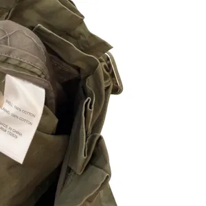 L'Academie The Virgil Pant Olive Green Paperbag Belted Utility Pants Size XS thumbnail 10