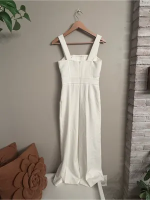 KAREN MILLEN Square-Neck Jumpsuit thumbnail 5