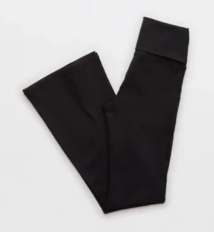 Aerie High Wasted Foldover Flare Legging thumbnail 4