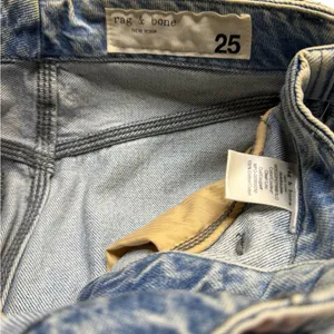 ✨👖 Rag & Bone‎ High-Rise Tie-Waist Panel Denim Jeans Sz 25 👖✨ thumbnail 6