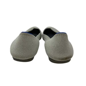 Rothy's The Flat‎ Shoes in the Flax Birdseye Knit Ballet Gray Size 8.5 thumbnail 5