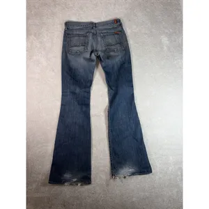 7 for all mankind women's jeans flare 28 low rise‎ thumbnail 12