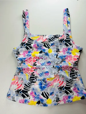 FP Movement by Free People Multicolor Floral Scoop Tank Top thumbnail 2
