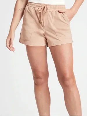 Athleta Farallon Heathered Short Blush Pink/Beige Size‎ 16T thumbnail 1